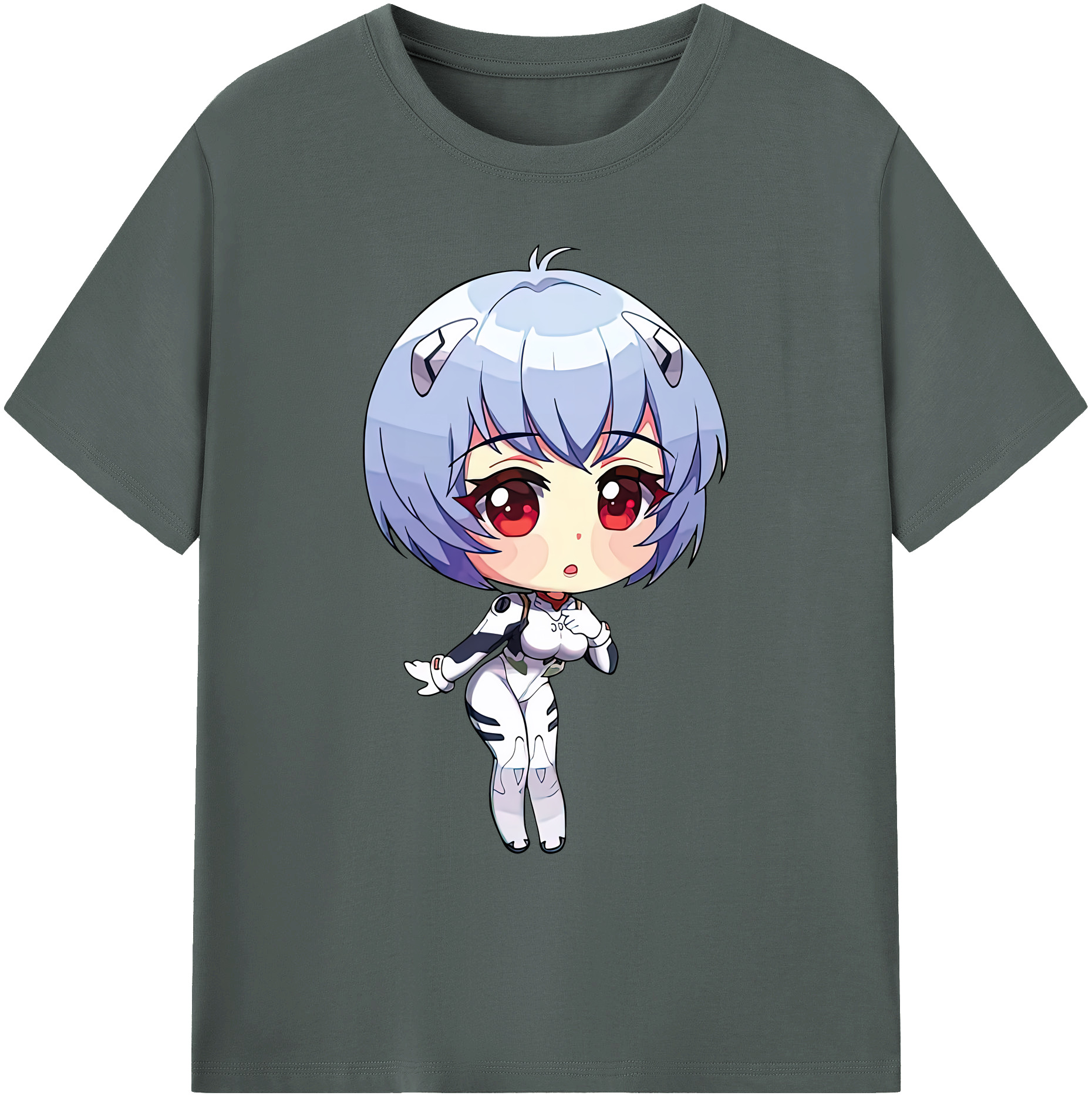 （画像用） EVA 新世紀エヴァンゲリオン 綿100％ メンズ半袖Tシャツ｜肌触りやわらか＆通気性